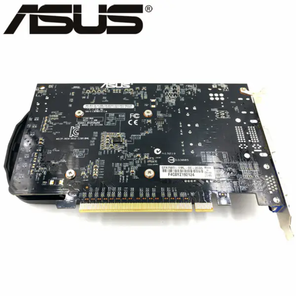 ASUS Grafická karta GTX 750 Ti Grafické karty pro nVIDIA Geforce GTX 750Ti 2GB 128Bit GDDR5 Použité grafické karty VGA Hdmi Dvi