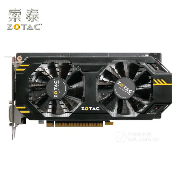 ZOTAC Grafická karta GeForce GTX 650Ti 1GD5 Thunderbolt HA 128Bit 650 Ti GDDR5 Video Cards For NVIDIA Map GTX650Ti Used