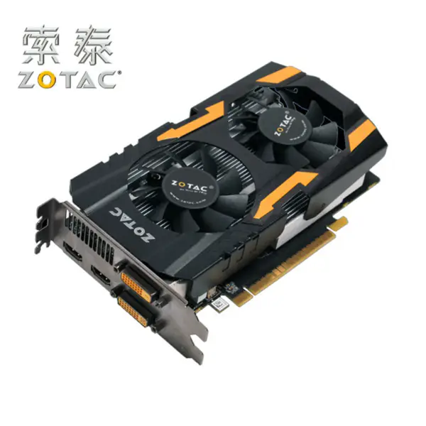 ZOTAC Grafická karta GeForce GTX 650Ti 1GD5 Thunderbolt HA 128Bit 650 Ti GDDR5 Video Cards For NVIDIA Map GTX650Ti Used