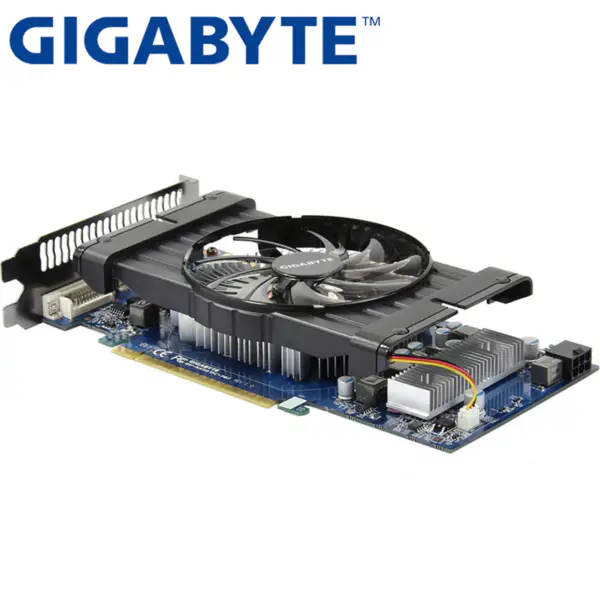 GIGABYTE Video Card GTX 550 Ti 1GB 192Bit GDDR5 Video Cards for nVIDIA Geforce GTX 550Ti HDMI DVI Used VGA Cards