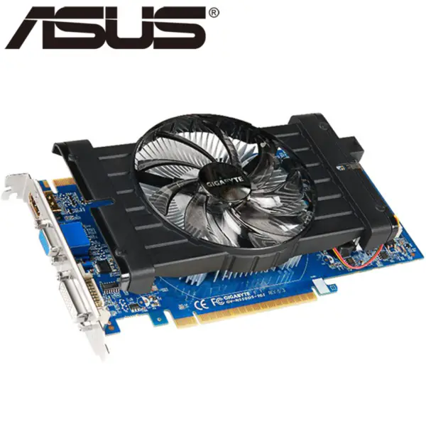 GIGABYTE Video Card GTX 550 Ti 1GB 192Bit GDDR5 Video Cards for nVIDIA Geforce GTX 550Ti HDMI DVI Used VGA Cards