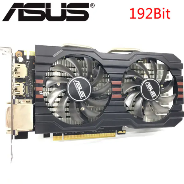 ASUS Video Card GTX 660 2GB 192Bit GDDR5 Video Cards for nVIDIA Geforce GTX660 Použité grafické karty VGA silnější než GTX 750 Ti