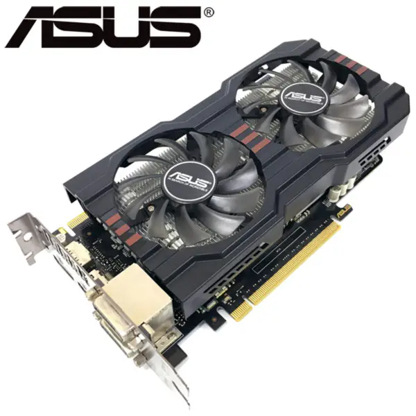 ASUS Video Card GTX 660 2GB 192Bit GDDR5 Video Cards for nVIDIA Geforce GTX660 Použité grafické karty VGA silnější než GTX 750 Ti