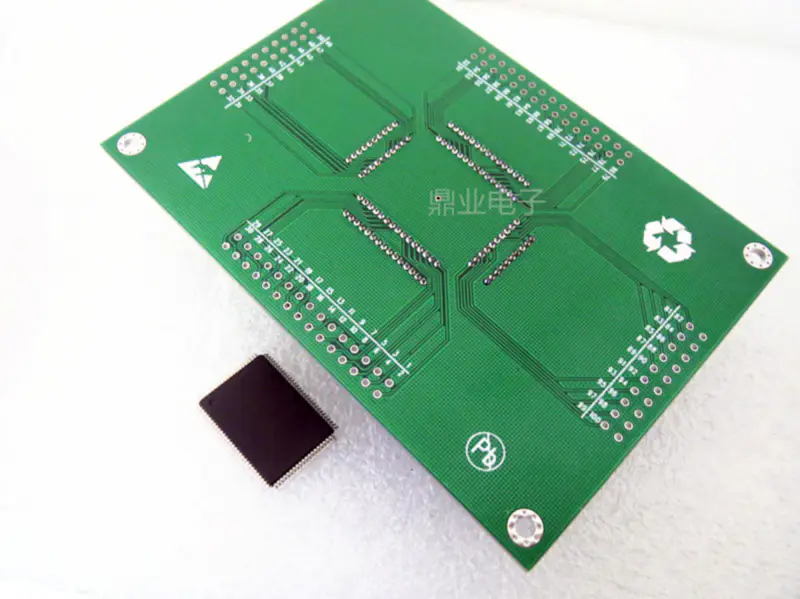 IC51-1284-1702 LQFP128 QFP128/DIP IC blok Stárnutí rozteč sedel 0,4 mm