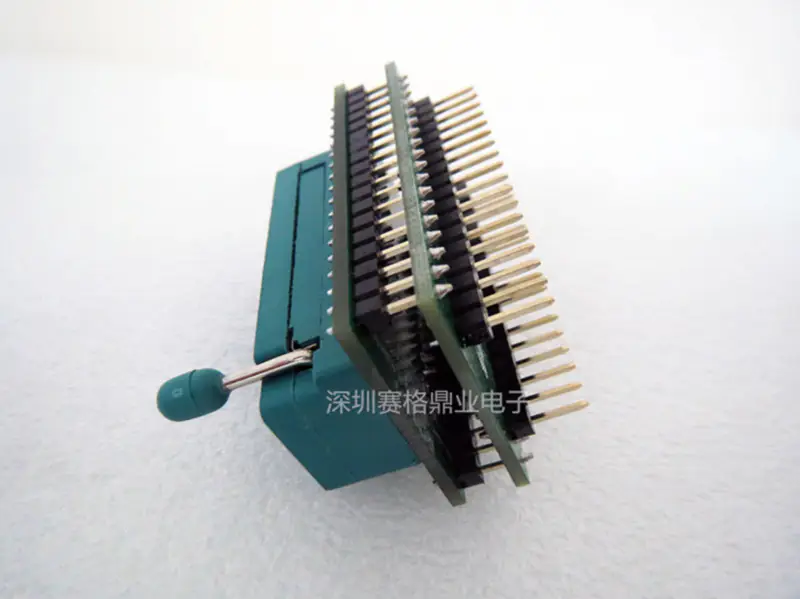 FPQ-32-0.8-01 TQFP32 LQFP32 QFP32 Burn-in Socket pozlacení IC