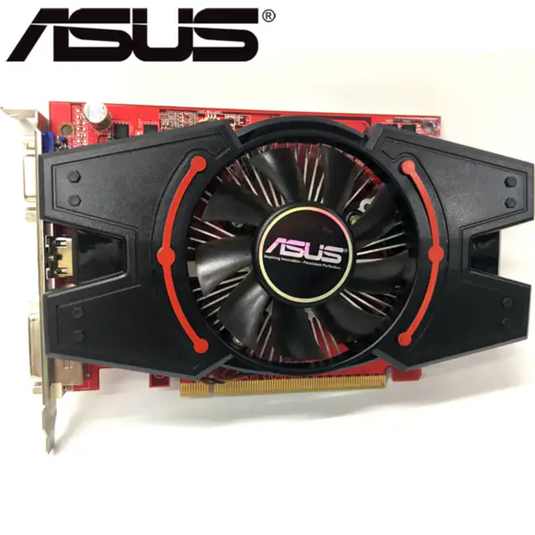 Grafická karta ASUS R7250 2GB 128Bit GDDR3 Grafické karty pro AMD Radeon R7 250 VGA karty Použitý ekvivalent GT730 GT630 GTX 650
