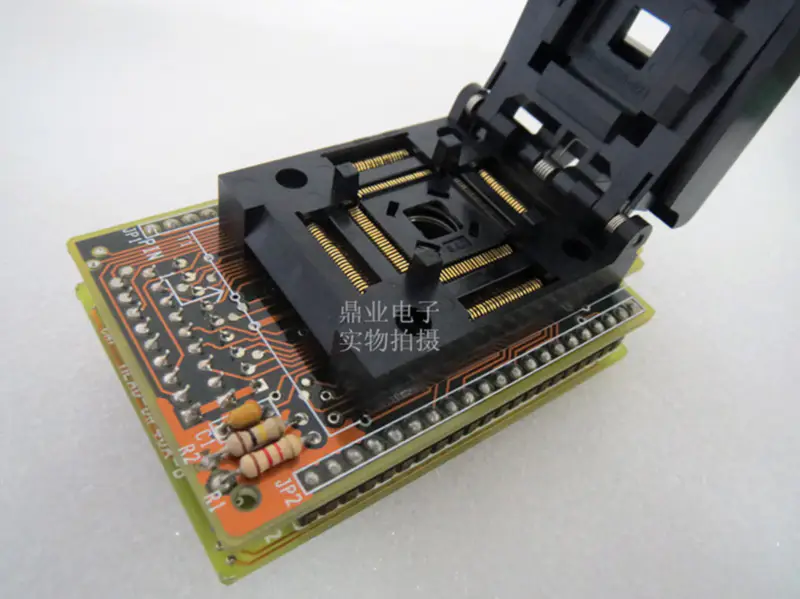 ZY503D LQFP100 Burn-in Socket pozlacení IC