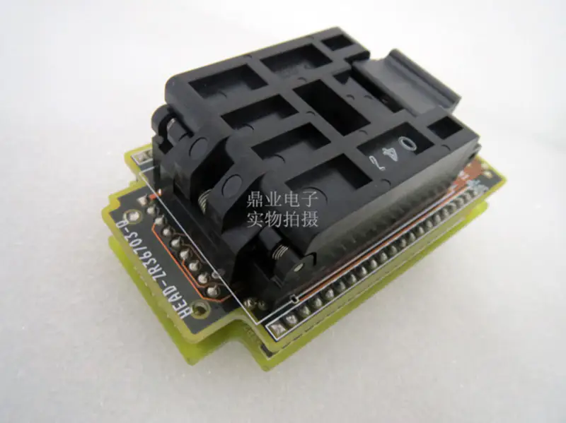 ZY503D LQFP100 Burn-in Socket pozlacení IC