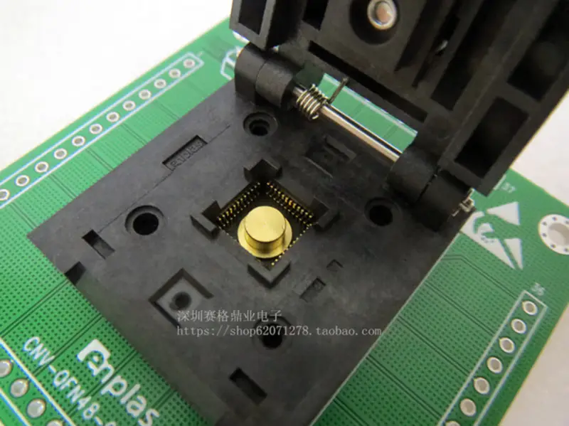 QFN16 MLF16 CNV-QFN16 0,5MM 3*3MM Burn-in Socket pozlacení IC