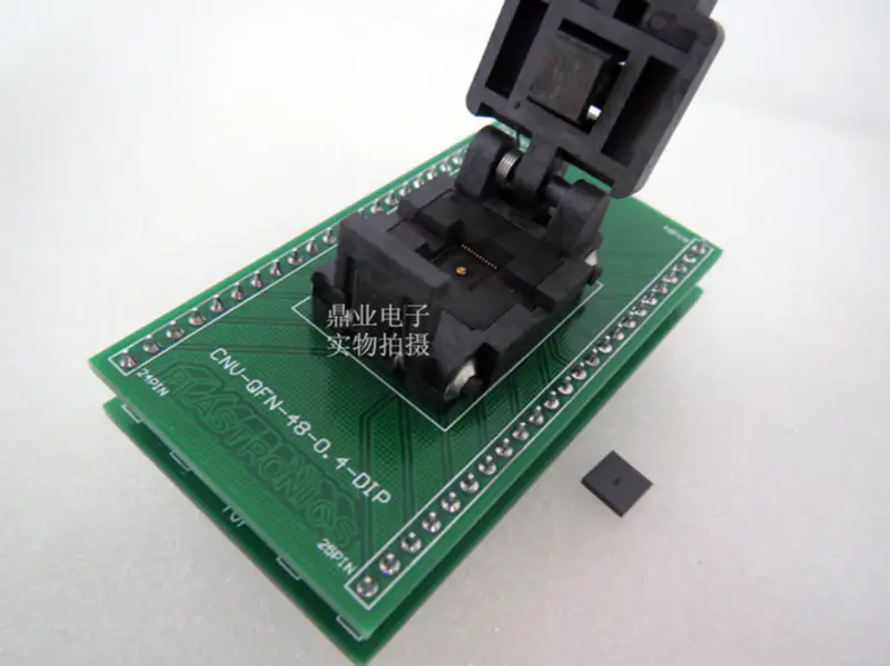 IC51-0604-468 QFP60 Burn-in Socket pozlacení IC