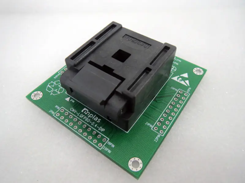 EPM3064A EPM3032 XC9536 LQFP44 Burn-in Socket pozlacení IC