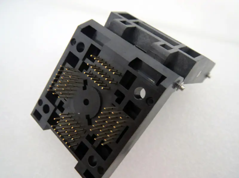 CQF-100-155 LQFP100 TQFP100 Burn-in Socket pozlacení IC