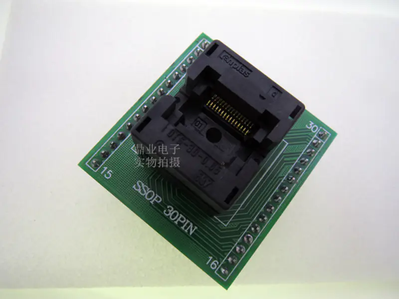 QFN-8 WSON-8 5*6mm rozteč 1,27MM Burn-in Socket pozlacení IC