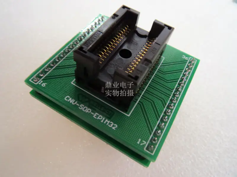 IC51-0242-310-1 SSOP24 SSOP10/DIP Burn-in Socket pozlacení IC