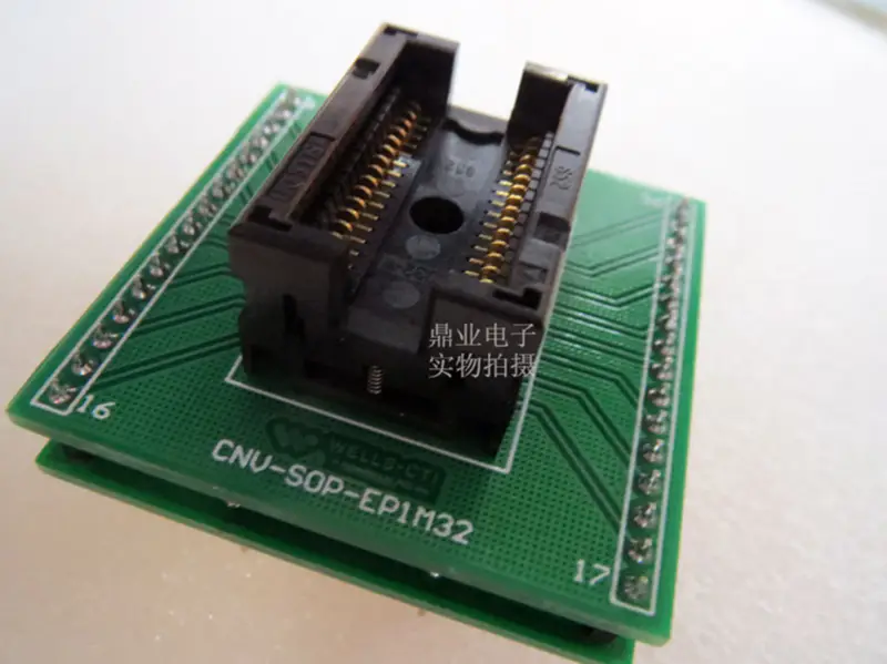 IC51-0242-310-1 SSOP24 SSOP10/DIP Burn-in Socket pozlacení IC