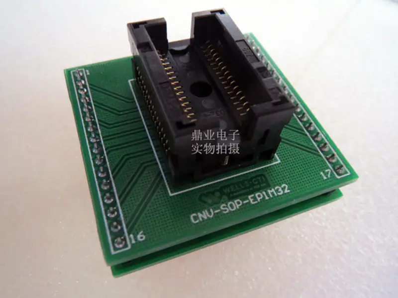 IC51-0242-310-1 SSOP24 SSOP10/DIP Burn-in Socket pozlacení IC