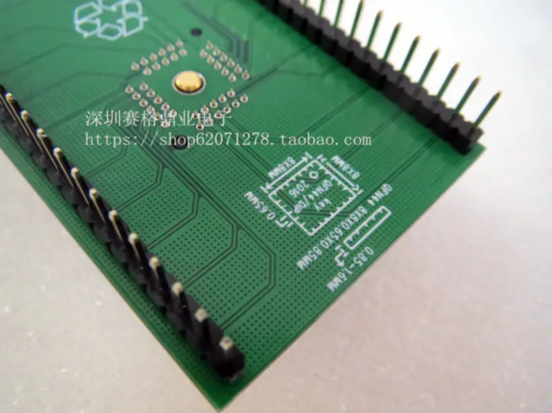 TQFP240/DIP QFP240 FPQ-240-0.5-02 Zlatá zásuvka IC