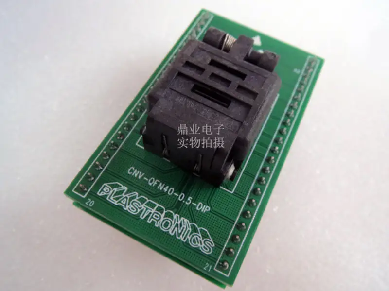 44QN5017070 QFN44/DIP44 Burn-in Socket pozlacení IC