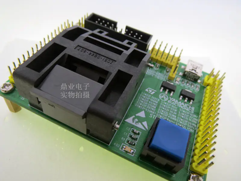 OTQ-64-0.8-02 TQFP64 QFP64 LQFP64 Burn-in Socket pozlacení IC