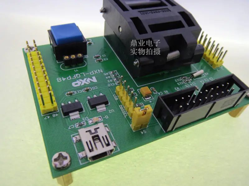 QFN-56BT-0.5-01 QFN56/DIP56 Burn-in Socket pozlacení IC