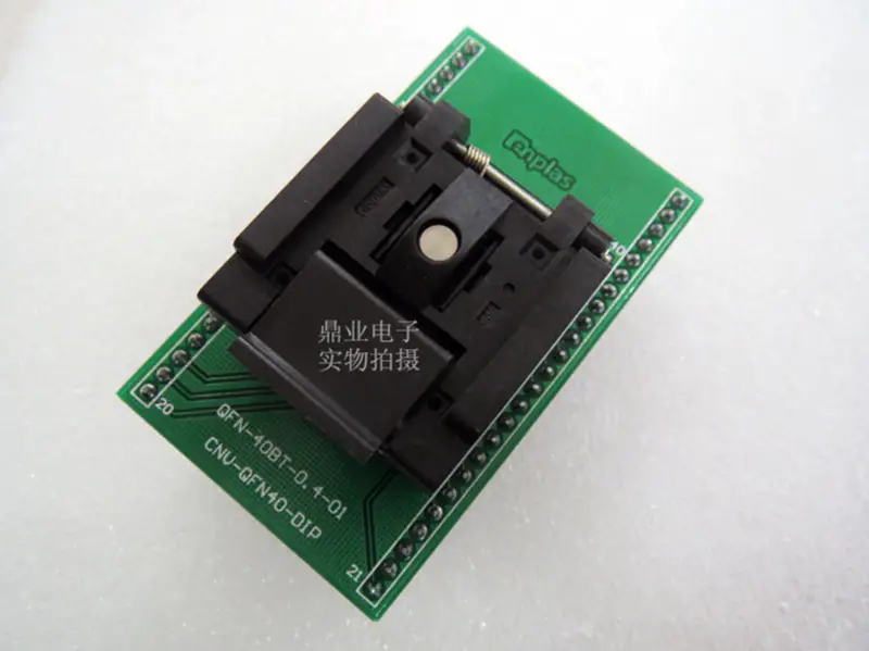 LQFP128 IC51-1284-1788 Burn-in Socket pozlacení IC