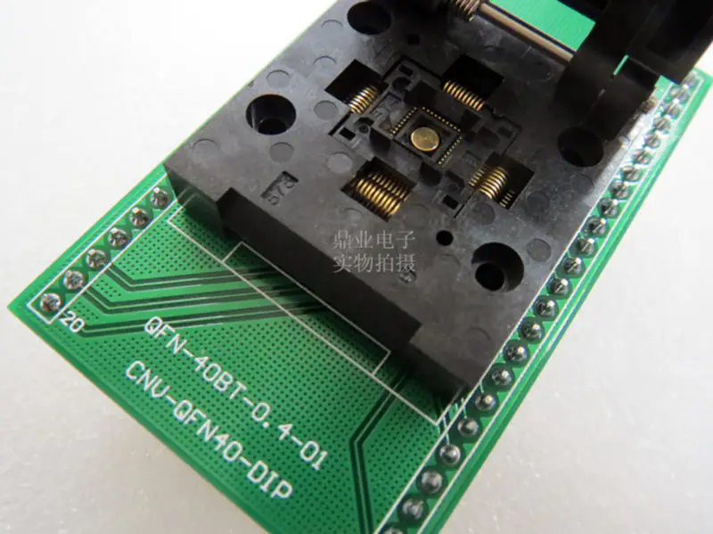 LQFP128 IC51-1284-1788 Burn-in Socket pozlacení IC