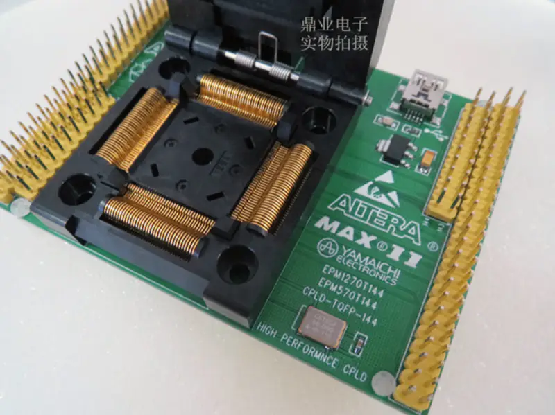 QFP112/DIP LQFP112 TQFP112 Burn-in Socket pozlacení IC