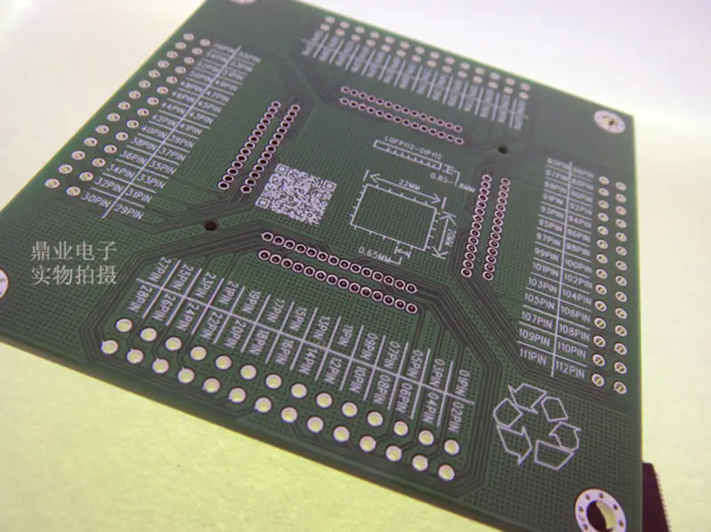 LQFP48 STM32 Burn-in Socket pozlacení IC