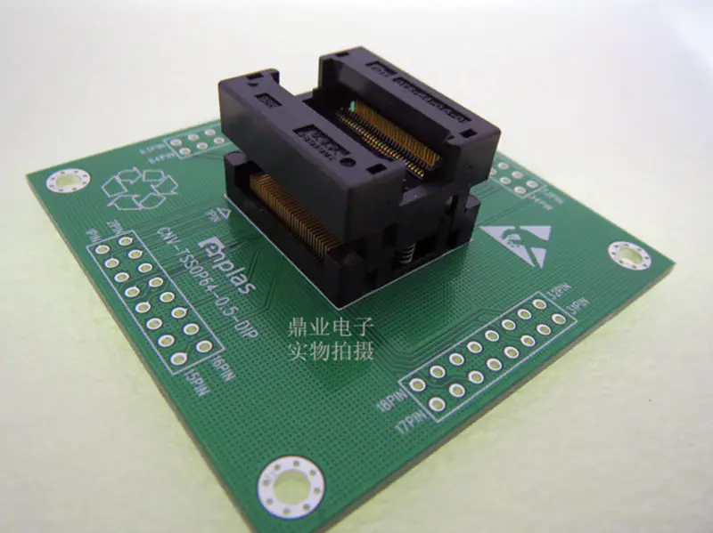 STM32F215/407/417/405207/217 LQFP176 Burn-in Socket pozlacení IC