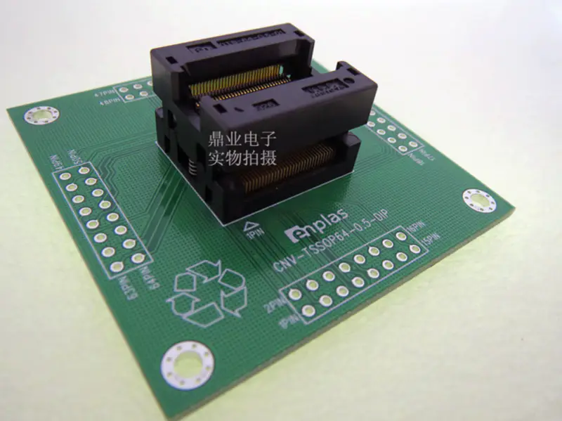 STM32F215/407/417/405207/217 LQFP176 Burn-in Socket pozlacení IC