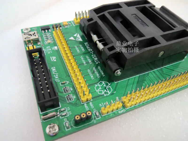 OTQ-64-0.4-01 LQFP64/DIP QFP64 9*9*0.4mm Burn-in Socket pozlacení IC