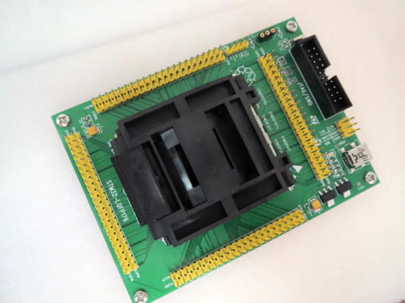 OTQ-64-0.4-01 LQFP64/DIP QFP64 9*9*0.4mm Burn-in Socket pozlacení IC