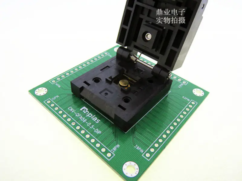 QFN-64BT-0.5-01 QFN64/DIP64 9X9X0.5MM Burn-in Socket pozlacení IC