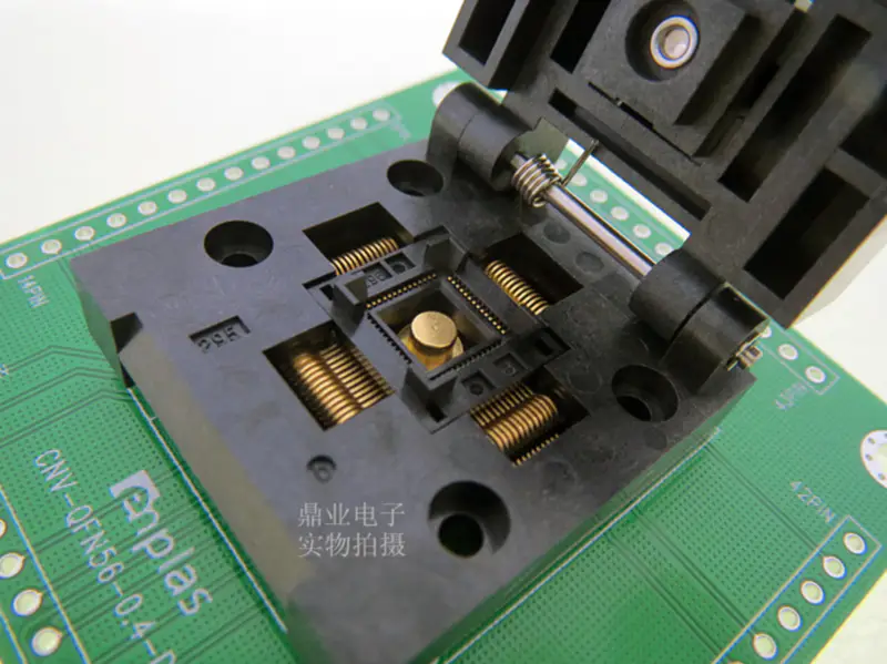 QFN-20BT-0.5-01 QFN20/DIP20 Burn-in Socket pozlacení IC