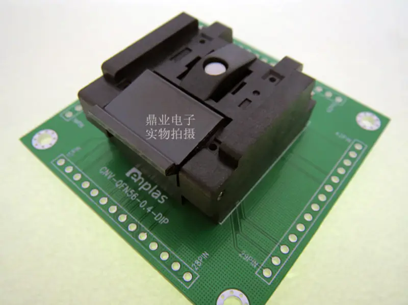 QFN-20BT-0.5-01 QFN20/DIP20 Burn-in Socket pozlacení IC