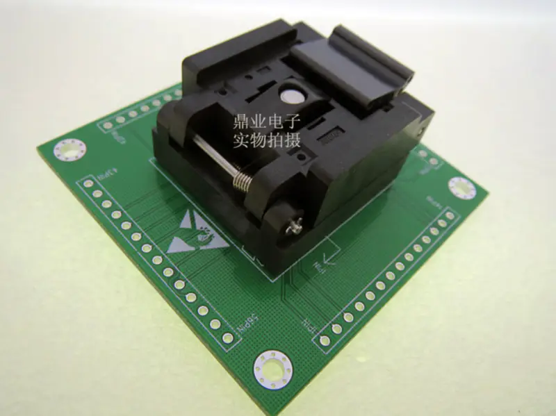 QFN-20BT-0.5-01 QFN20/DIP20 Burn-in Socket pozlacení IC