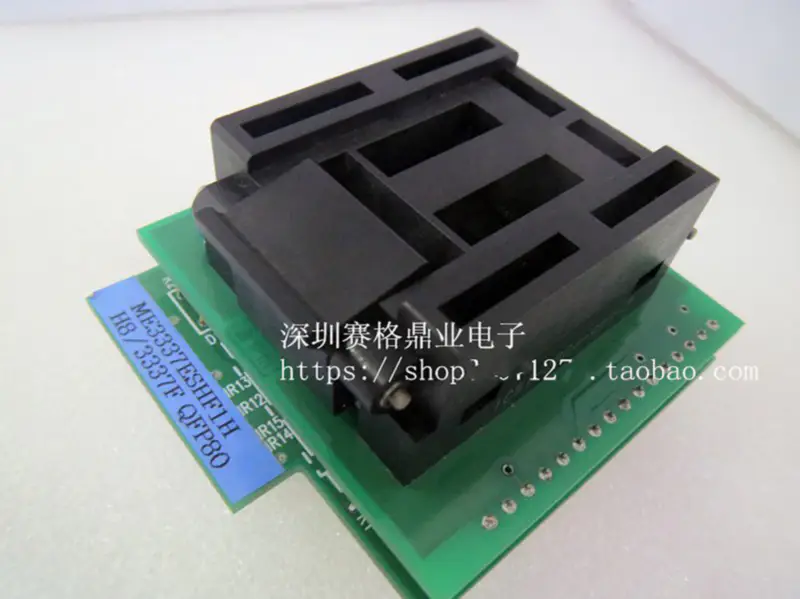 OTQ-44-0.8-02 Sídlo pro programování IC QFP44 Burn-in Socket