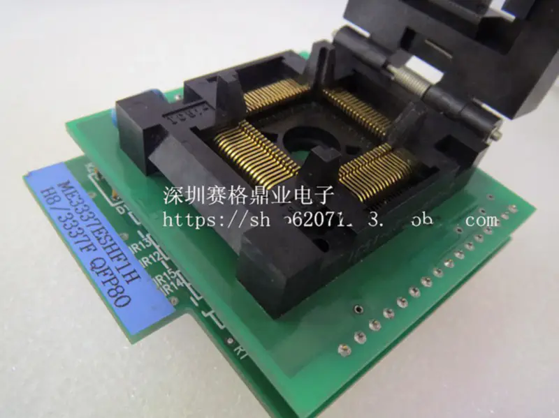 OTQ-44-0.8-02 Sídlo pro programování IC QFP44 Burn-in Socket