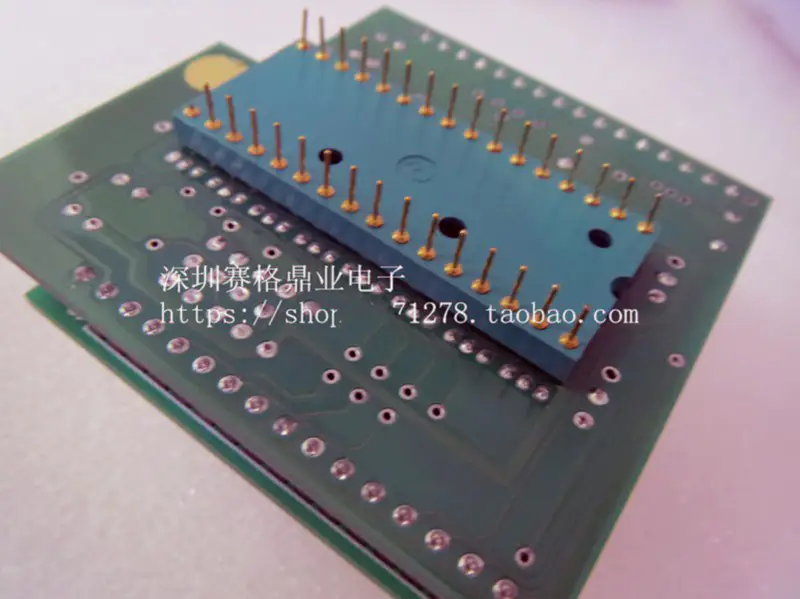 OTQ-44-0.8-02 Sídlo pro programování IC QFP44 Burn-in Socket