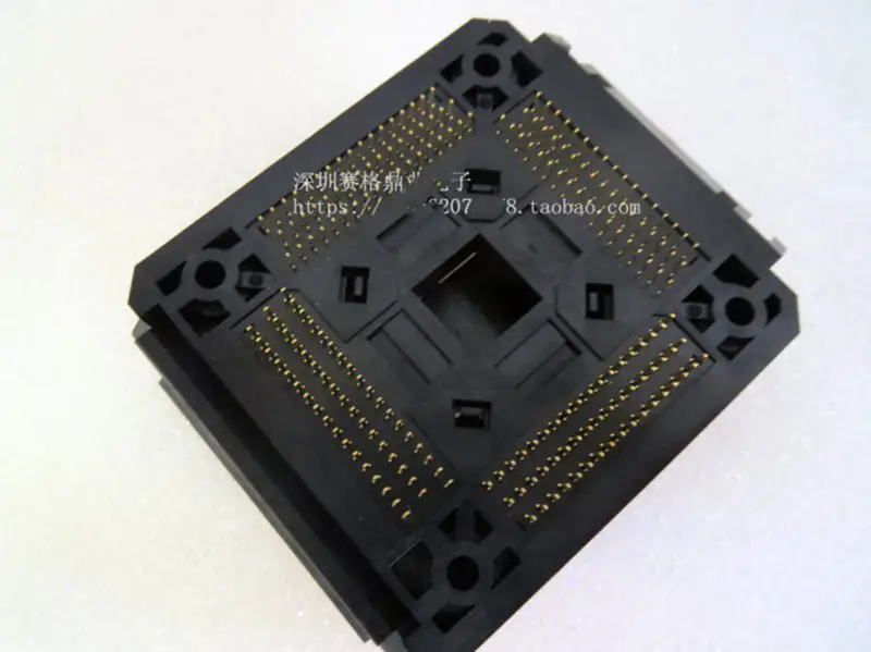 STM32L STM32F103 LQFP144 Burn-in Socket pozlacení IC