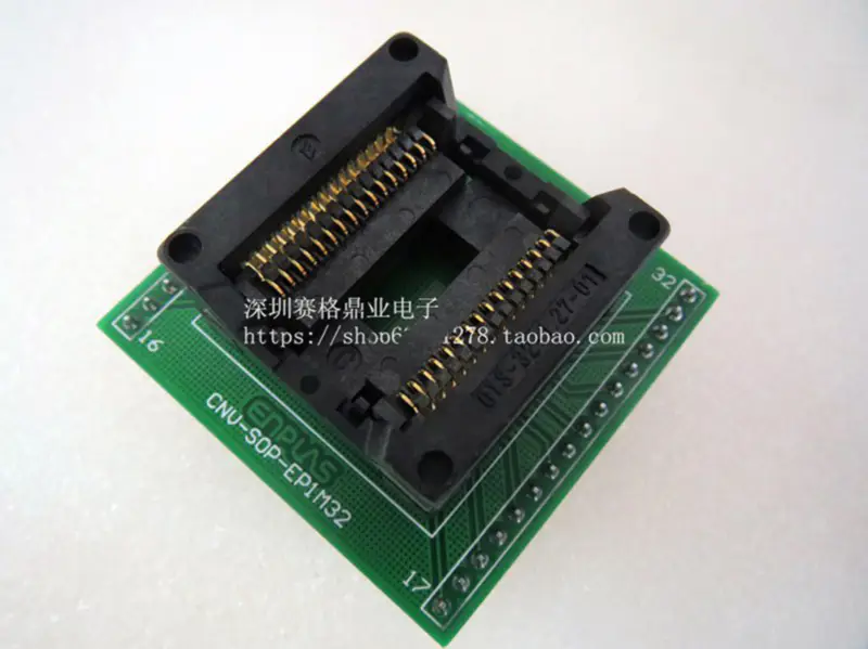 IC51-1604-825-4 QFP160 Burn-in Socket pozlacení IC