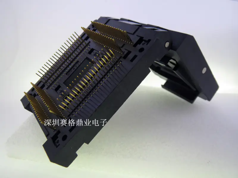 IC51-1004-814-19 QFP100 Burn-in Socket pozlacení IC
