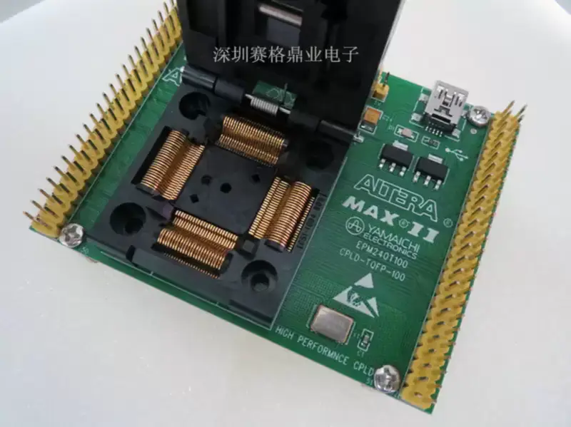 OTS-44-0.65-02 SSOP44 Burn-in Socket pozlacení IC