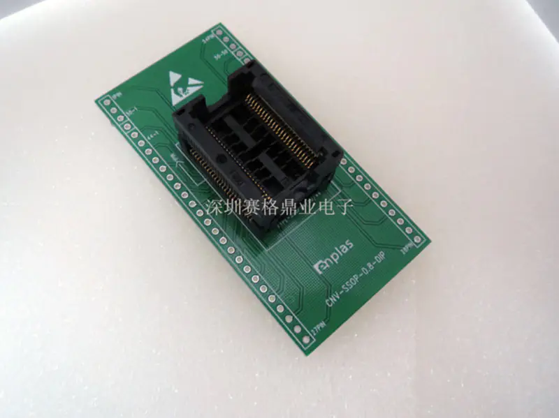 IC51-1764-1995 LQFP176 0,4MM Burn-in Socket pozlacení IC