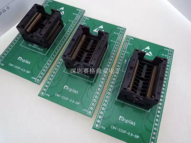 QFN56/DIP VQFN56 MLF56 8X8X0,5MM Burn-in Socket pozlacení IC