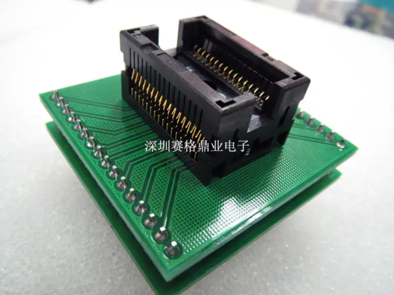 QFP80 TQFP80 LQFP80 AD9854 0,65mm Burn-in Socket pozlacení IC