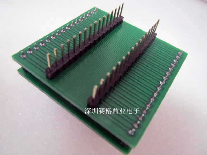 QFP80 TQFP80 LQFP80 AD9854 0,65mm Burn-in Socket pozlacení IC