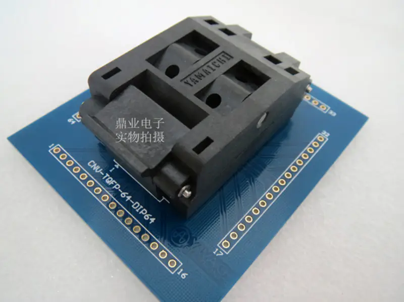 QFN20/DIP MLF20 4X4X0,5MM Burn-in Socket pozlacení IC