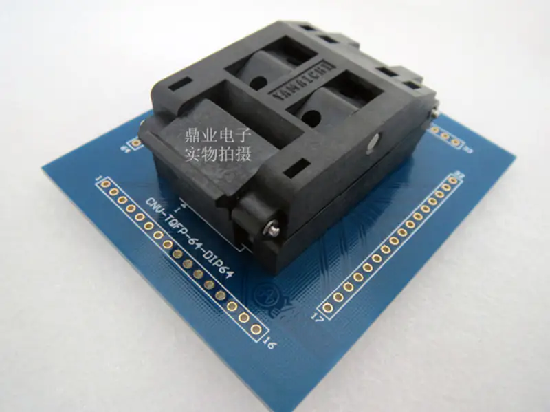 QFN20/DIP MLF20 4X4X0,5MM Burn-in Socket pozlacení IC
