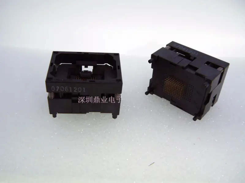 QFP80 TQFP80 IC51-0804-808-14 0,5MM pinch 14X14MM Burn-in Socket pozlacení IC